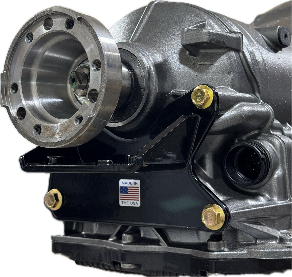 Bowler 8HP bolt-on mount – Made in USA black powder-coated assembly