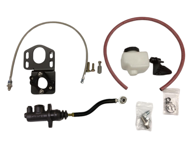 '68-'72 Chevelle, GTO, Lemans, Cutlass, Skylark & Monte Carlo GM A-Body Hydraulic Master Cylinder Kit (Plastic Reservoir)
