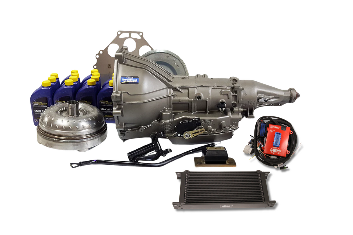 Ford AOD-E/4R70W Performance Transmission for SBF Engines (up to 600 lb-ft torque)