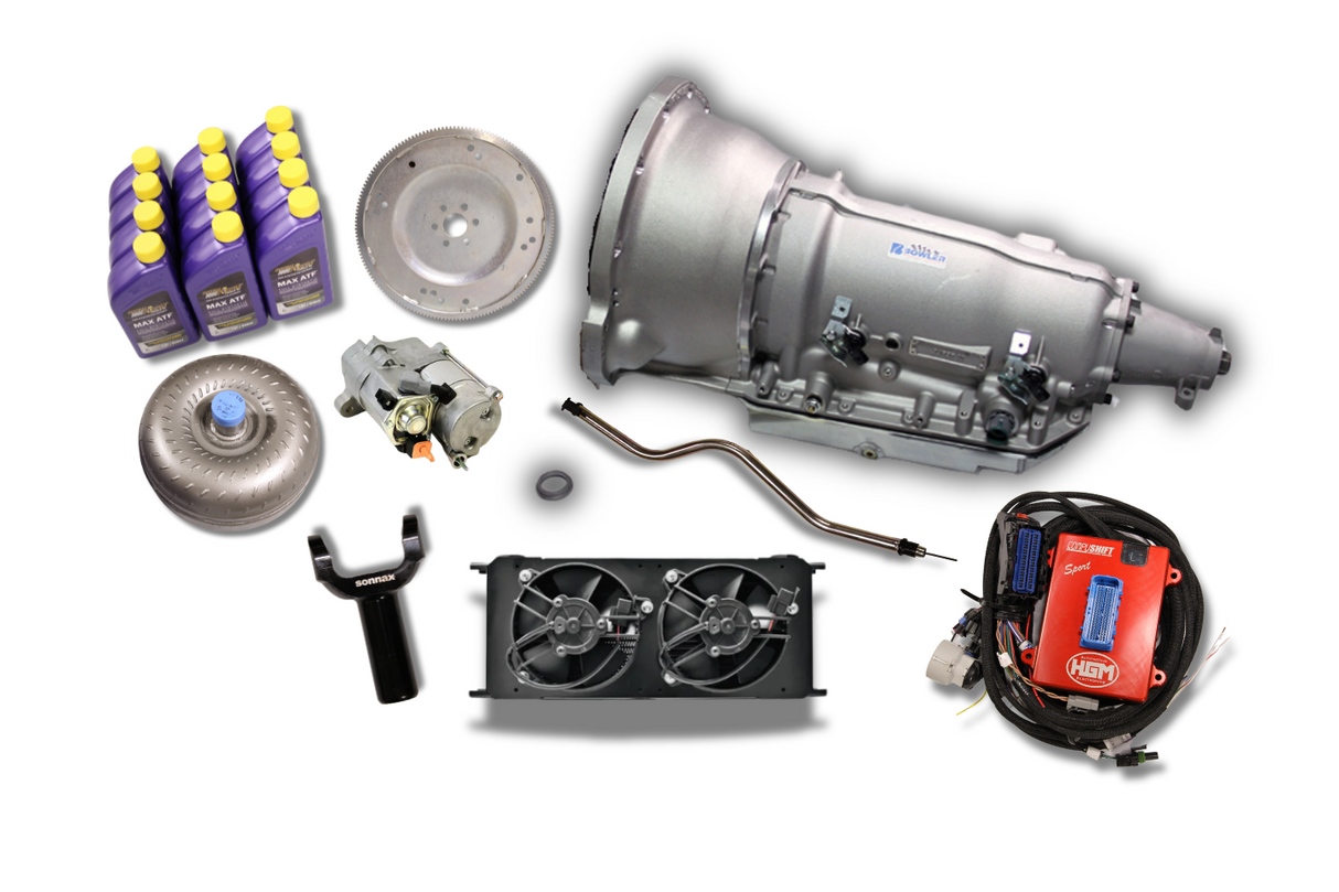 GM 4L80-E Performance Transmission Pkg (Up to 1000 lb-ft of Torque) for Mopar Gen 3 Hemi, Hellephant, and Hellcat engines