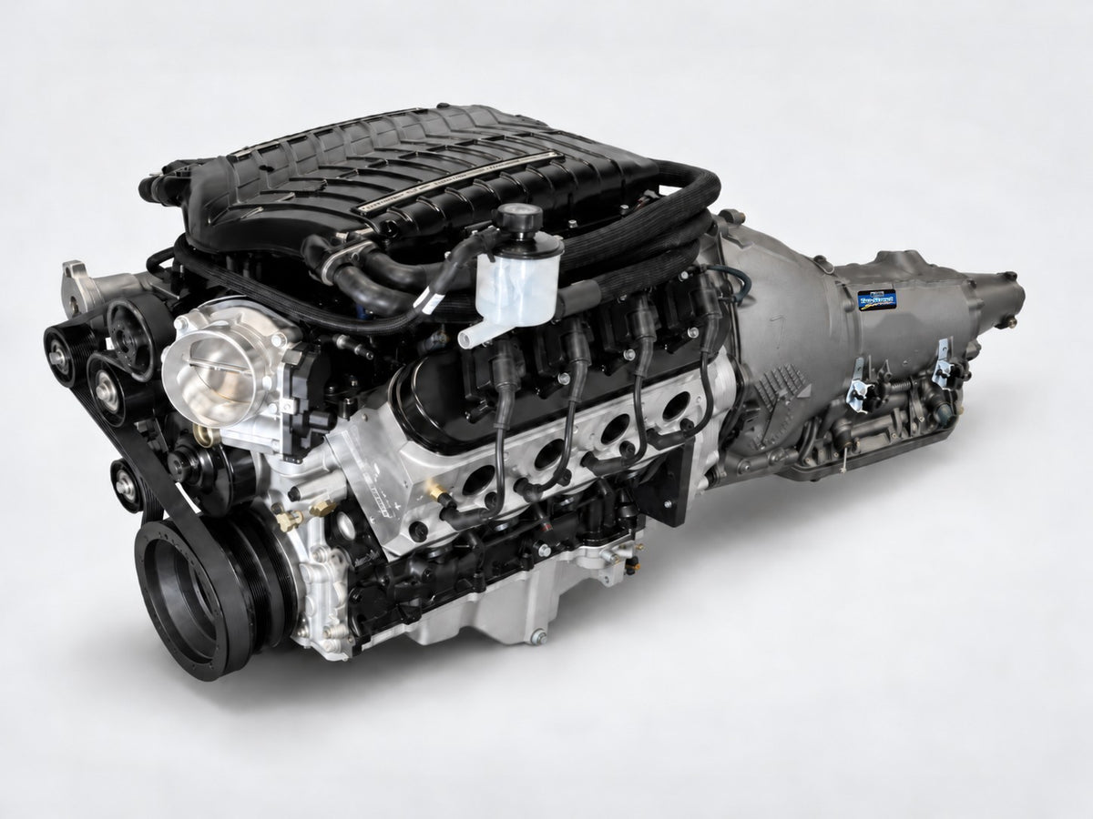 BluePrint 427 C.I. supercharged LS engine and Bowler 4L80E transmission package