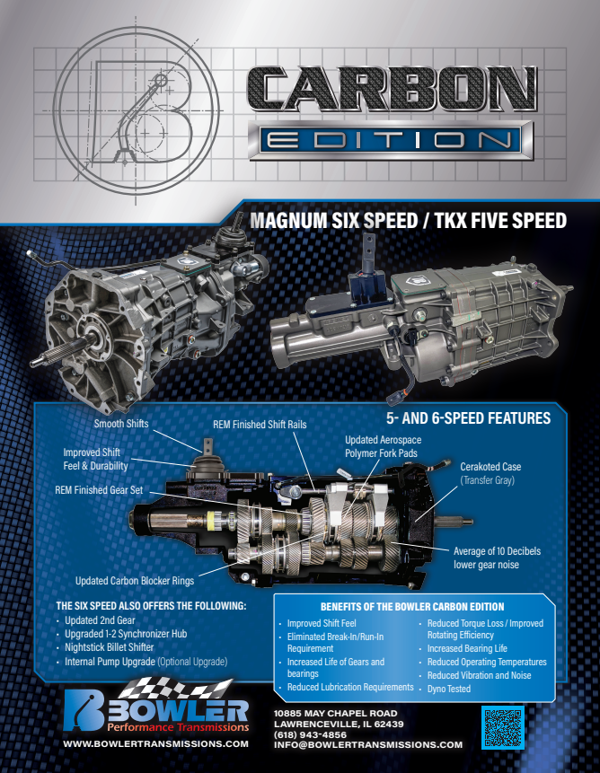Carbon Edition TKX 5-Speed Performance Transmission