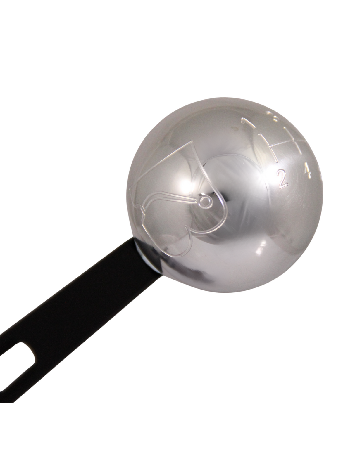 SOLID ALUMINUM SHIFT KNOB FOR 5-SPEED-ENGRAVED PATTERN