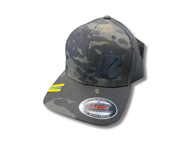 Bowler Trucker Hat Camoflauge