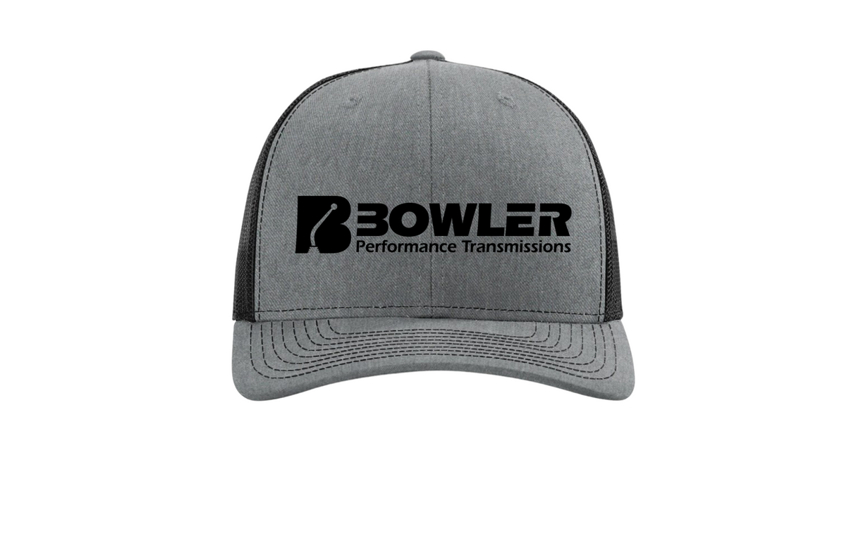 Bowler Black and Gray Flexfit Hat