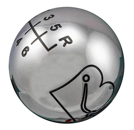Bowler 6-Speed Solid Shift Knob (Select Finish / Thread)