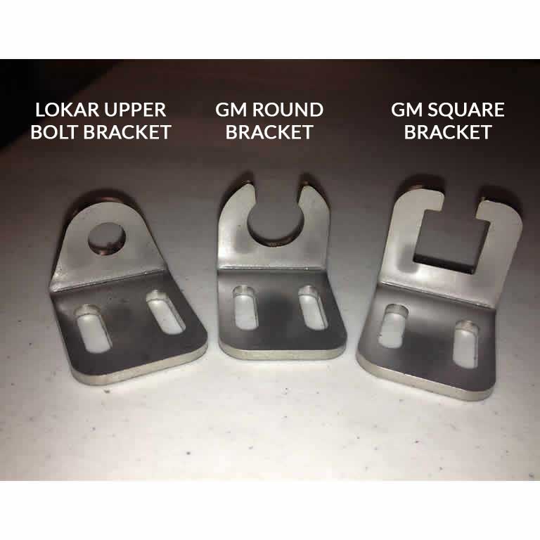 Bowler Upper Bolt on Brackets for Throttle Cable