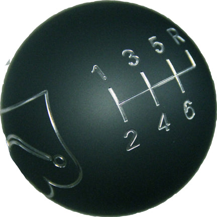 Bowler 6-Speed Solid Shift Knob (Select Finish / Thread)