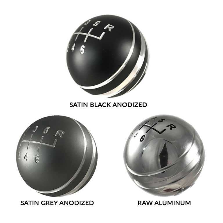 Bowler Shift Lever (6", Straight, Select Finish)