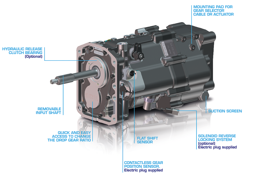 SADEV SCL924 racing transmission