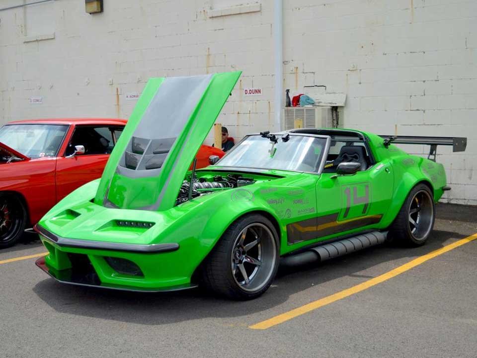 1968 Chevrolet Corvette “Green Mamba” by Bob Bertelsen – Bowler  Transmissions