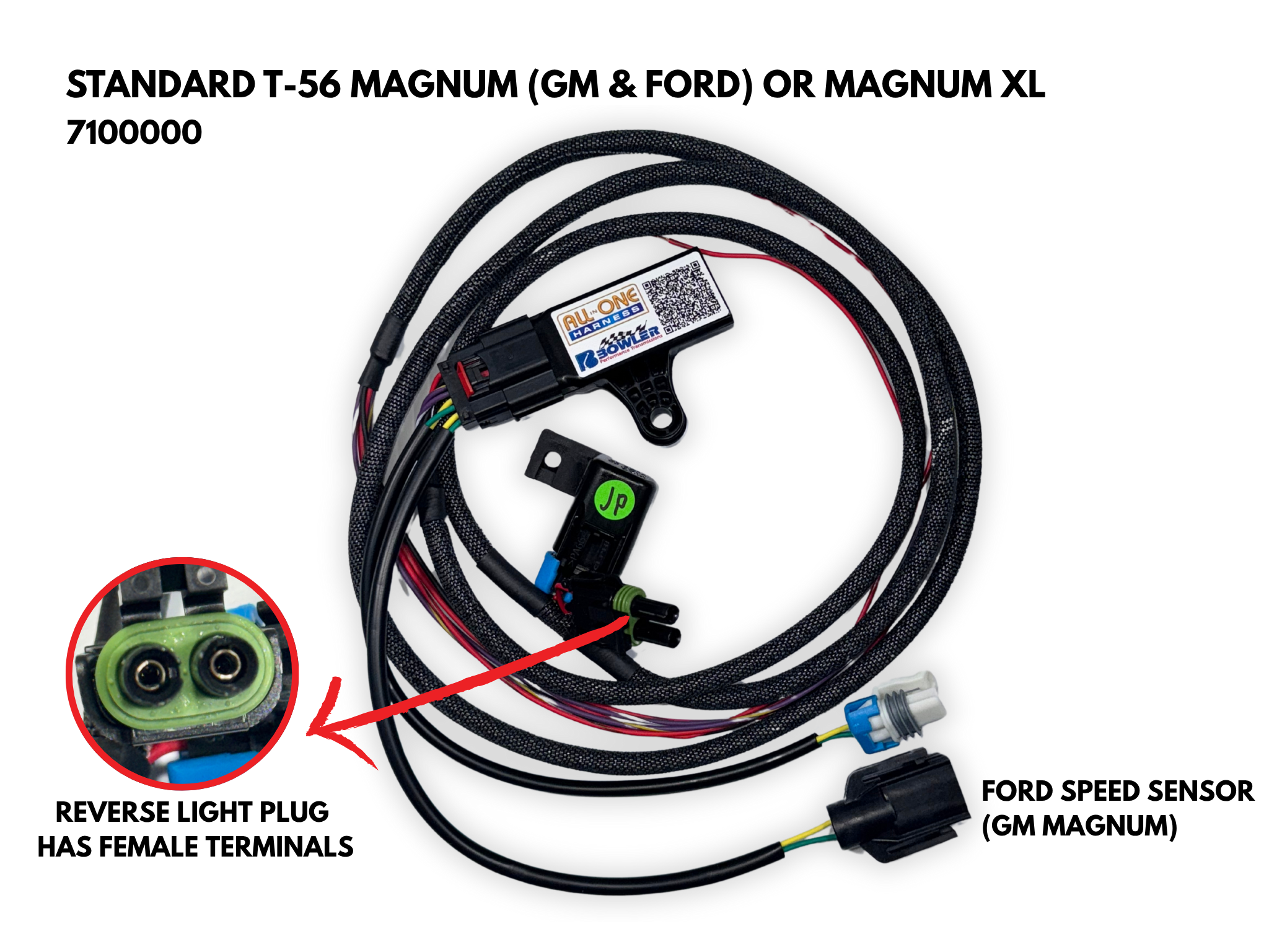 Tremec T-56 & Magnum - All-in-One Harness w/ Reverse Lock Out