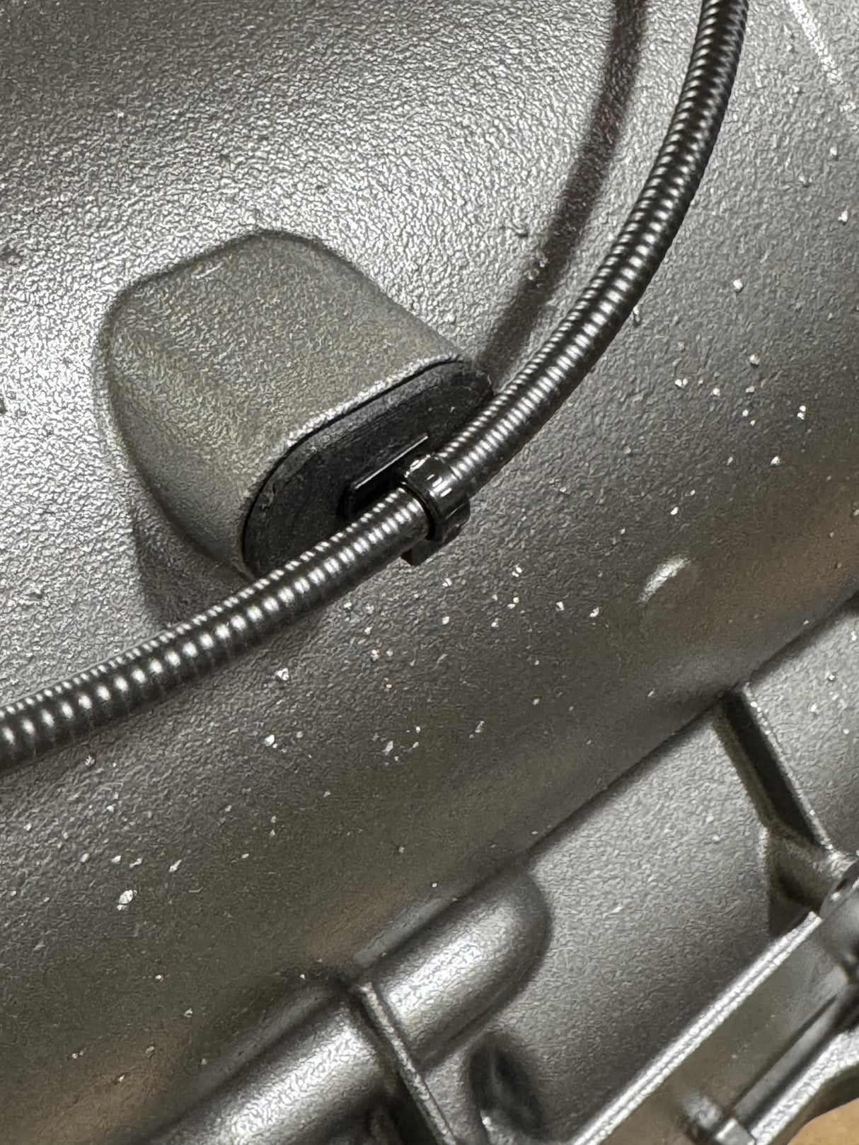 Mechanical park release kit for ZF 8HP – hardware and cable assembly