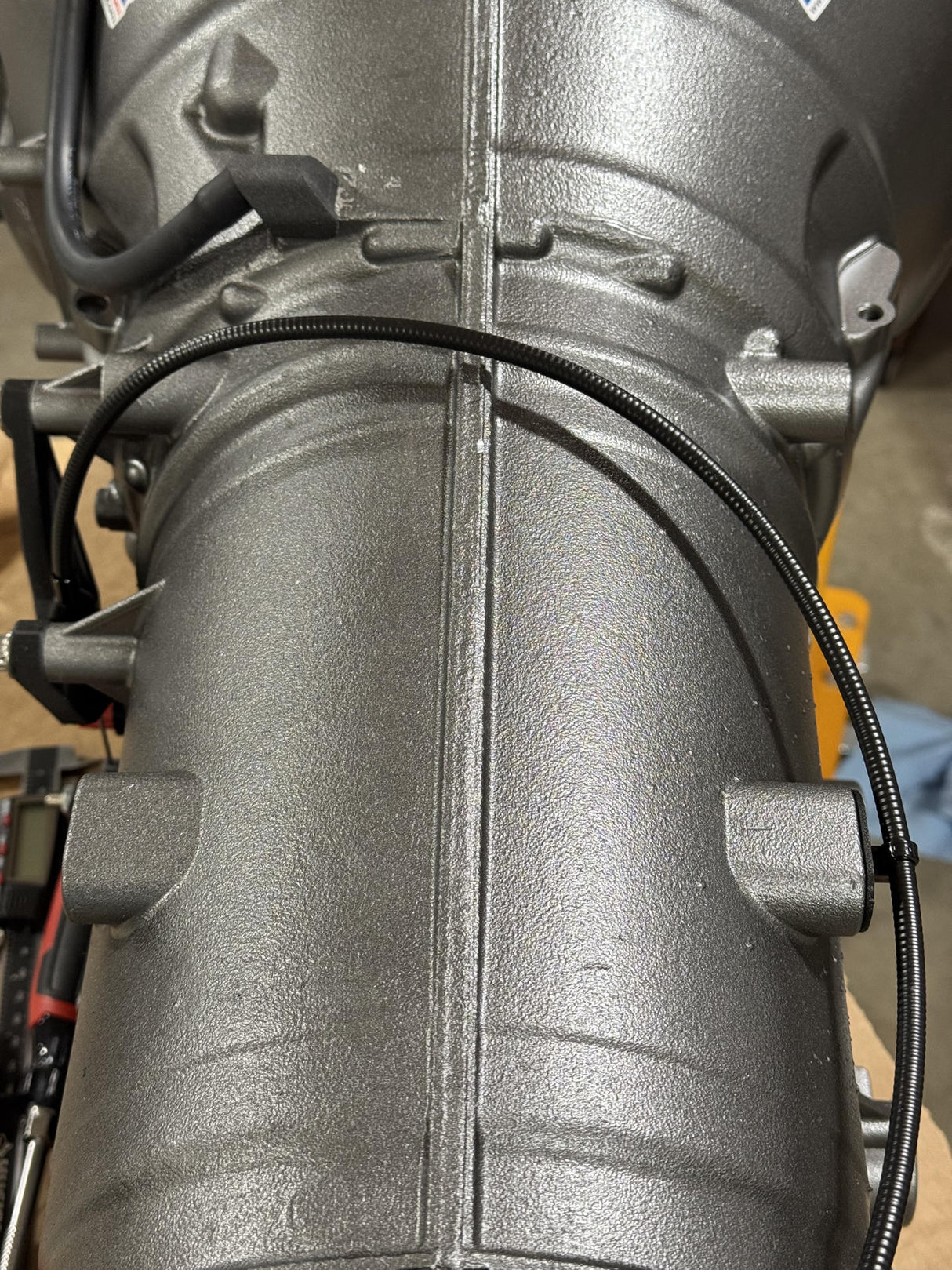 Mechanical park release kit for ZF 8HP – hardware and cable assembly