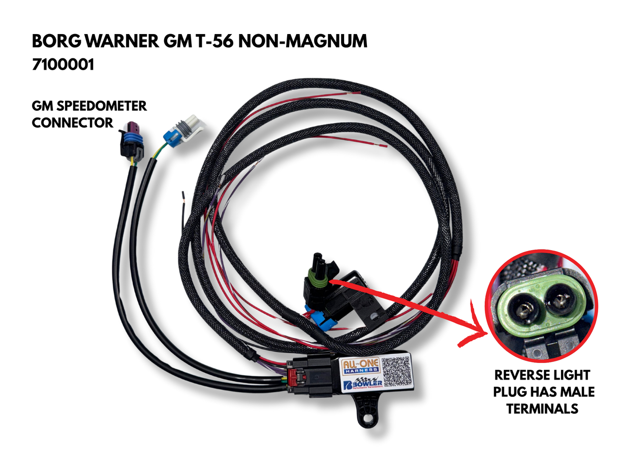 Tremec T-56 & Magnum - All-in-One Harness w/ Reverse Lock Out