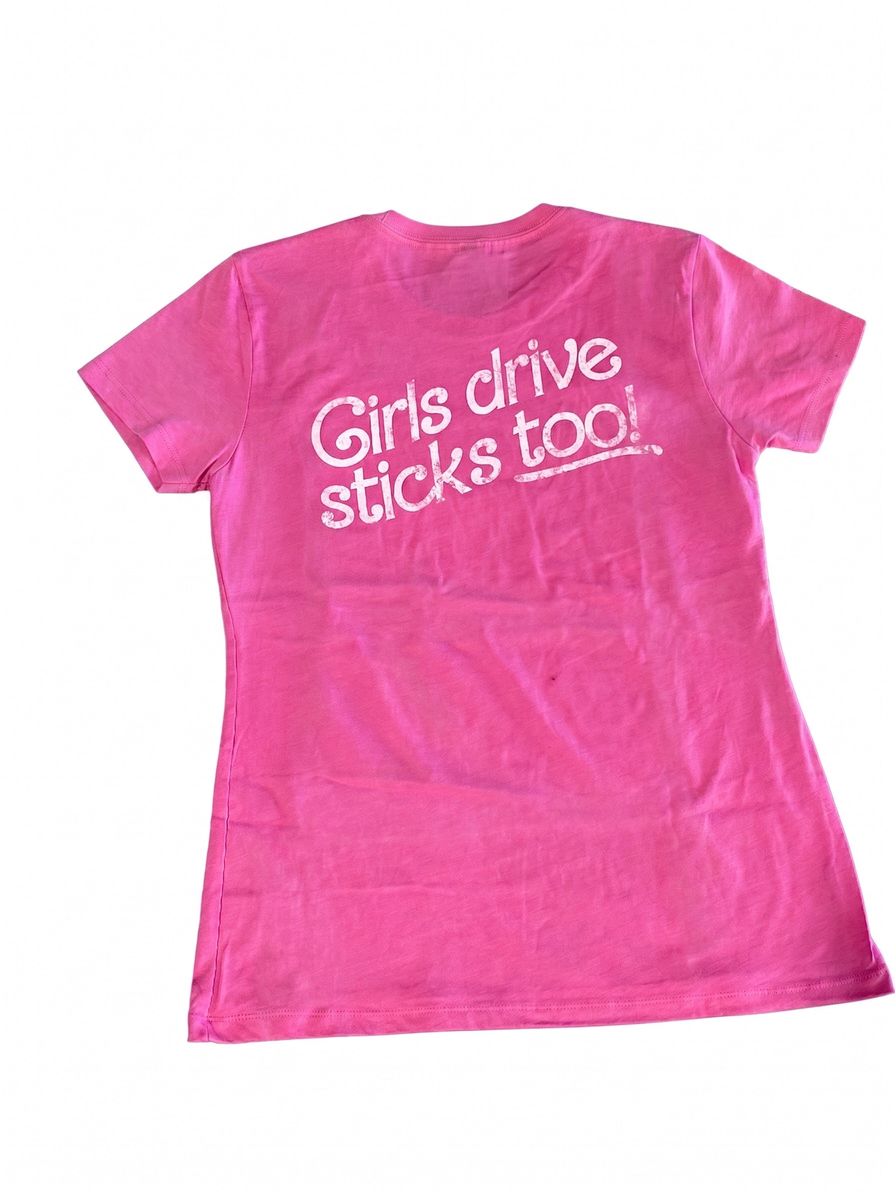 Bowler Blondie Women's T-Shirt | Pink Logo Tee – Bowler Transmissions