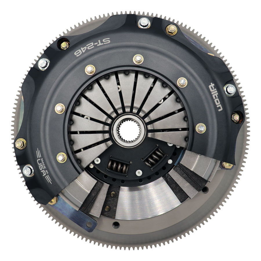 ST-246 twin disc clutch for Gm SB/BB engines up to 850 lb./ft. engine torque