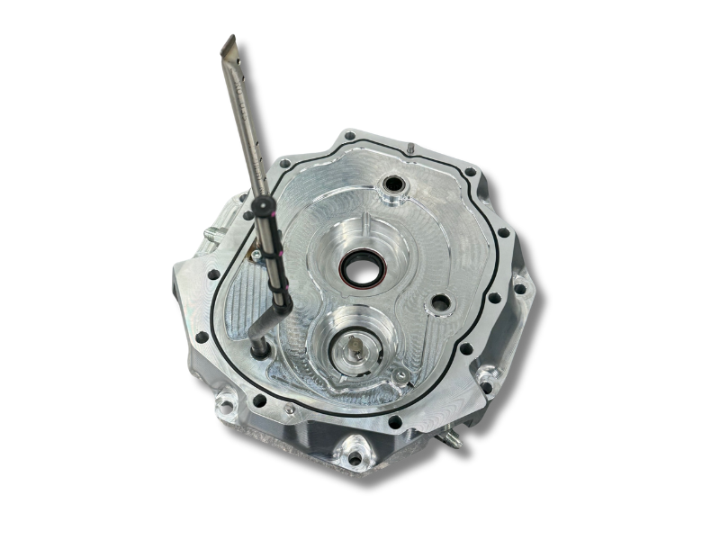 Bowler T-56 Magnum Front Cover with Pump and spray bar - Billet