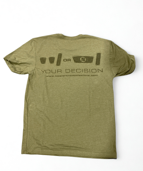 Bowler Pedal Decision T-Shirt