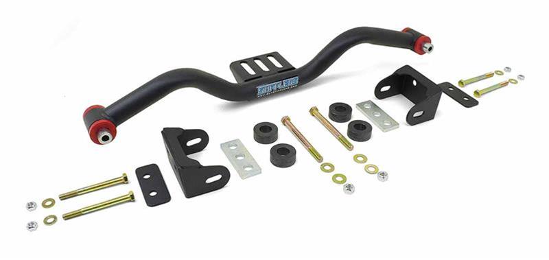 Stifflers Suspension tubular transmission crossmember installed on chassis