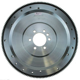 RAM billet steel flywheel for GM 454 Big Block engine with 2-piece rear main seal and 168-tooth ring gear.