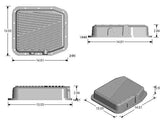 FORD AOD Low Profile Transmission Pan