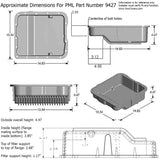 GM 4L60E, 4L65E, 4L70E Deep, Late Transmission Pan