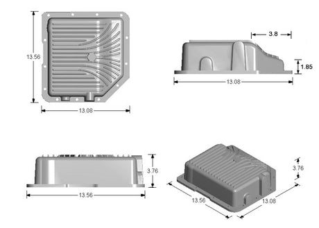 GM Turbo 350 Deep Transmission Pan