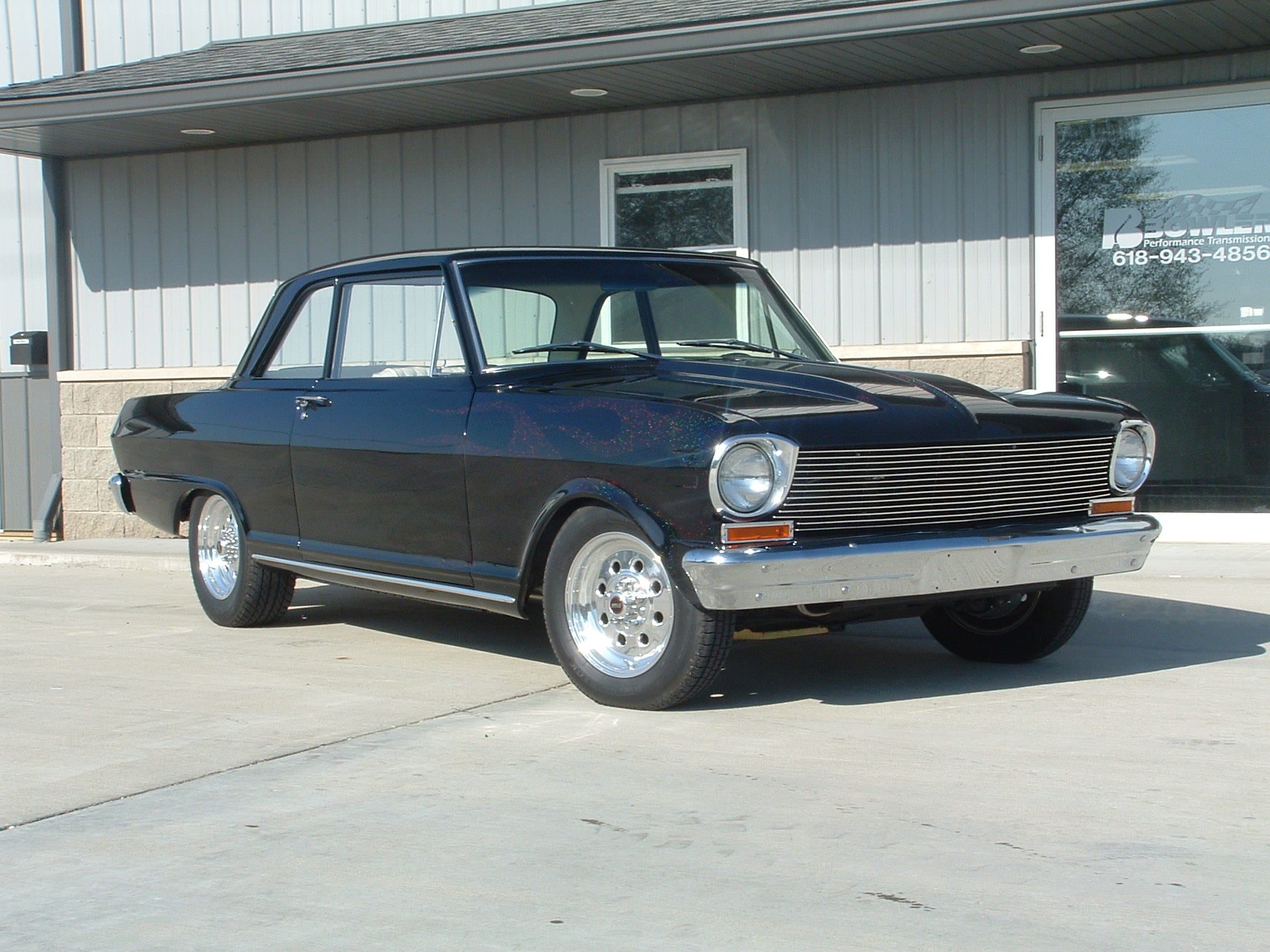62-67 Nova with SB or BBC engine and Tremec 5-Speed – Bowler